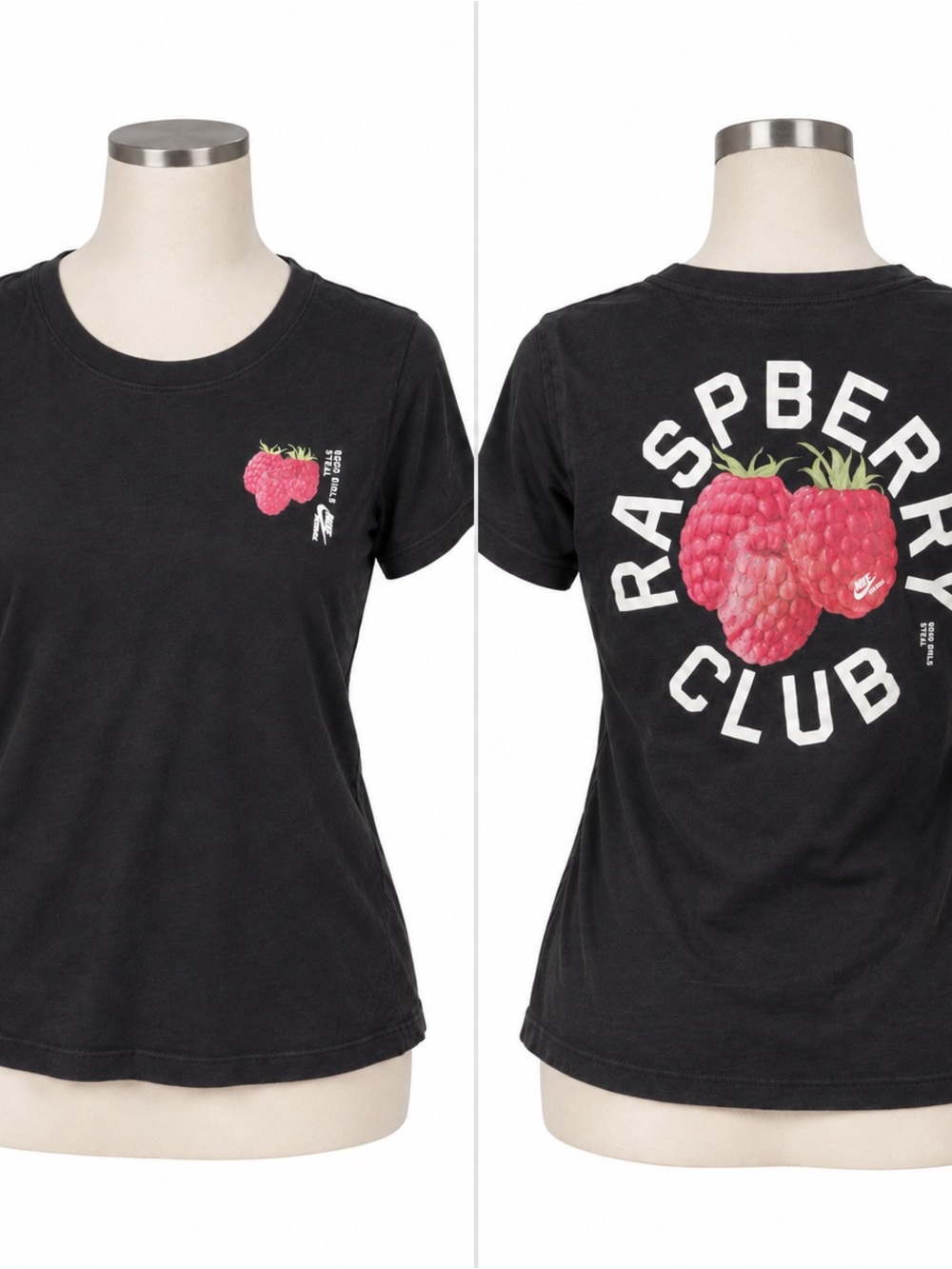 Nike Black Raspberry Club Graphic Tee